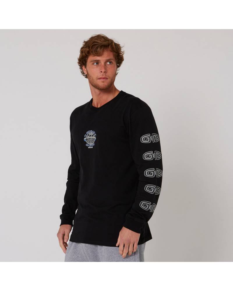 Clean Planet L/S Tee - Black