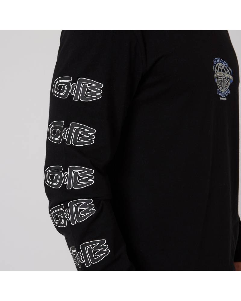 Clean Planet L/S Tee - Black