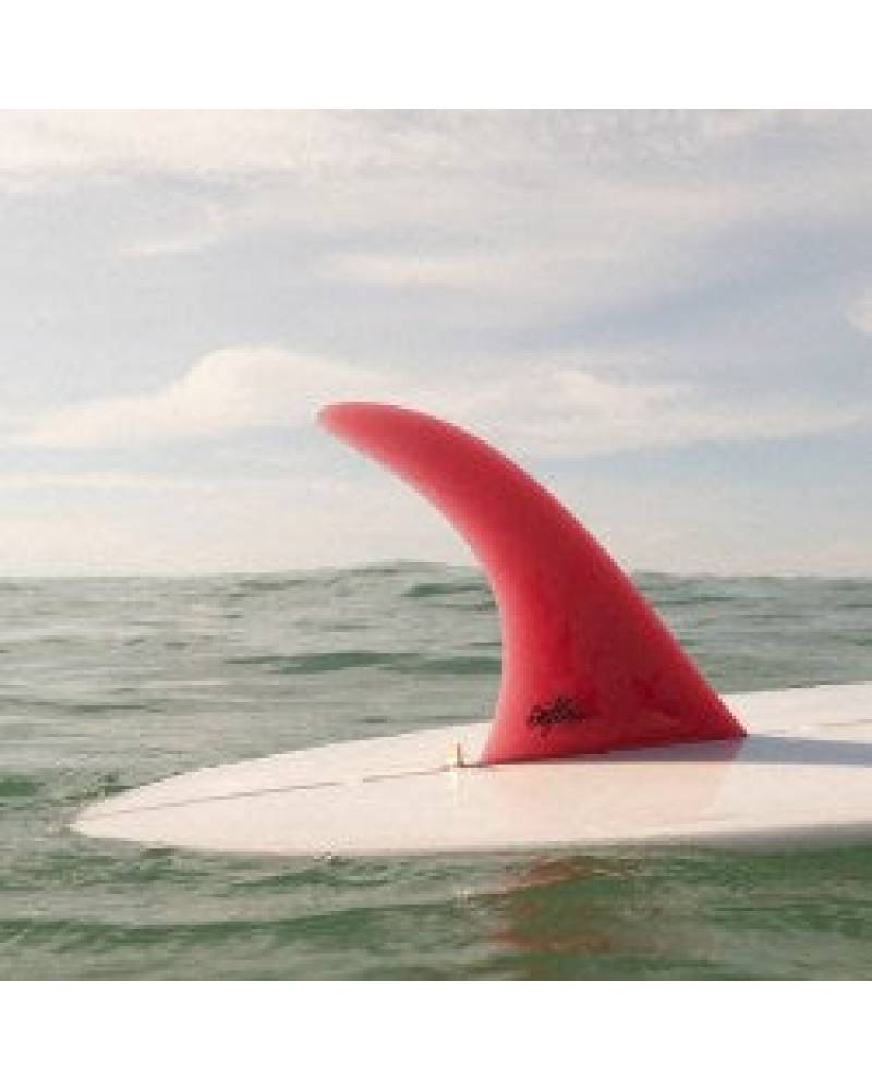 DEFLOW SINGLE FIN MINI CREAM 7,5"  | Burgundy