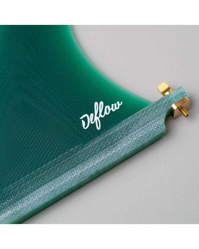 Bravosurf | DEFLOW SINGLE FIN CREAM 7,5" | Green