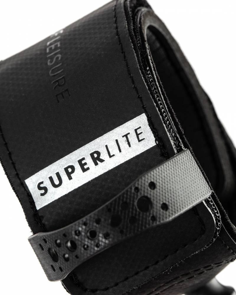 6ft Superlite Comp Leash 6mm - Black