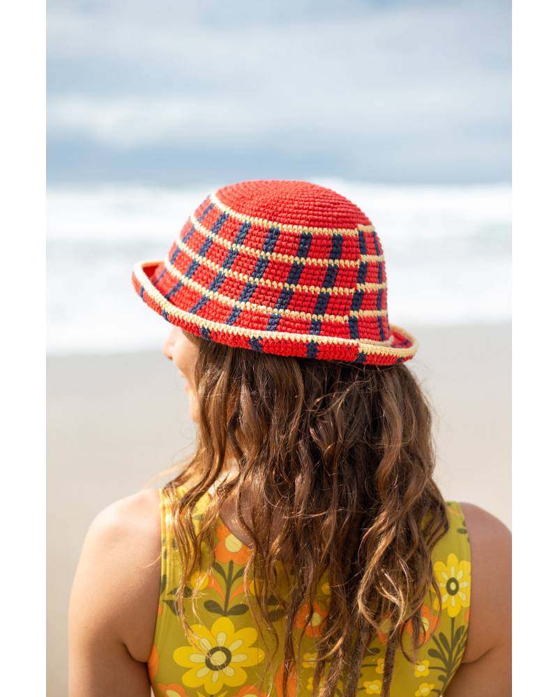 Back view of Crochet Hat