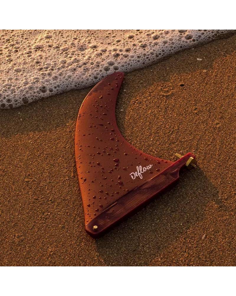Bravosurf | DEFLOW SINGLE FIN 9,75" | Cream Burgundy