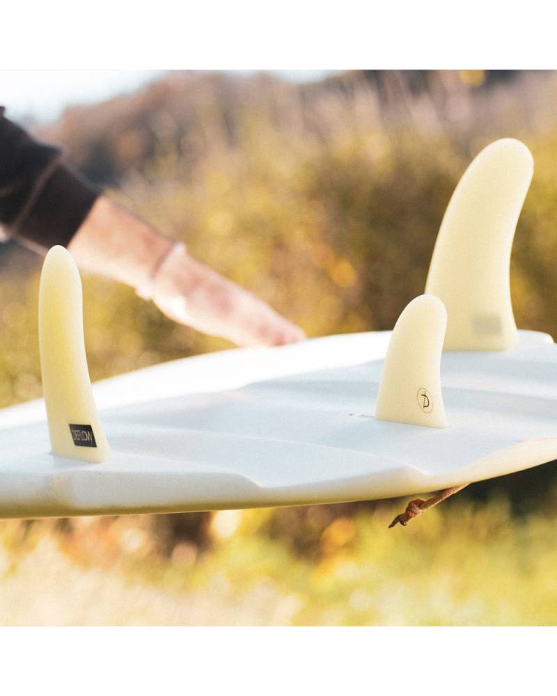 Bravosurf | DEFLOW TWIN FINS TWIN + 1  | Yellow