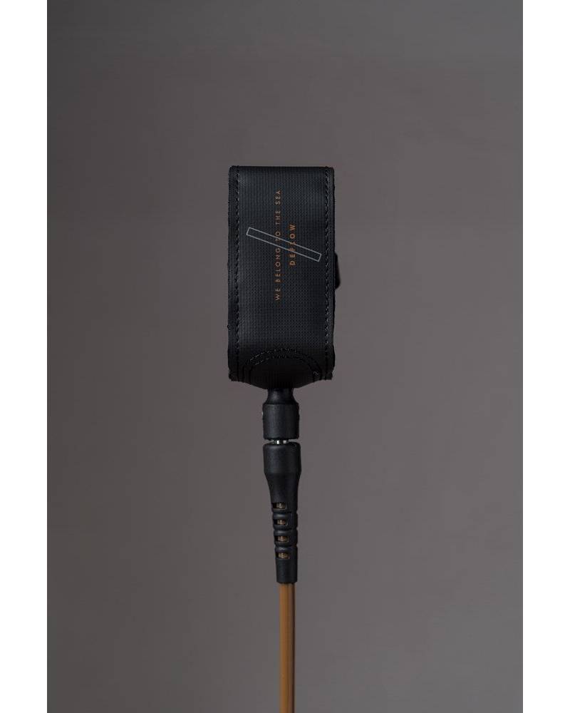 Bravosurf | DEFLOW PRO TECH LEASH 6FT 6MM | Black