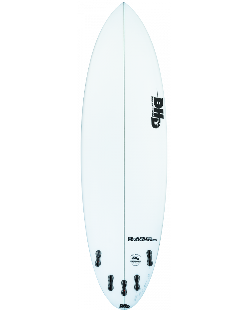 Black Diamond (DHD) - 6' 4" x 21 " x 2 3/4" x 39L - FCS II