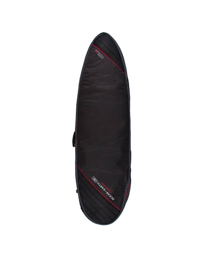 Double Wide Board Cover - Black/Red