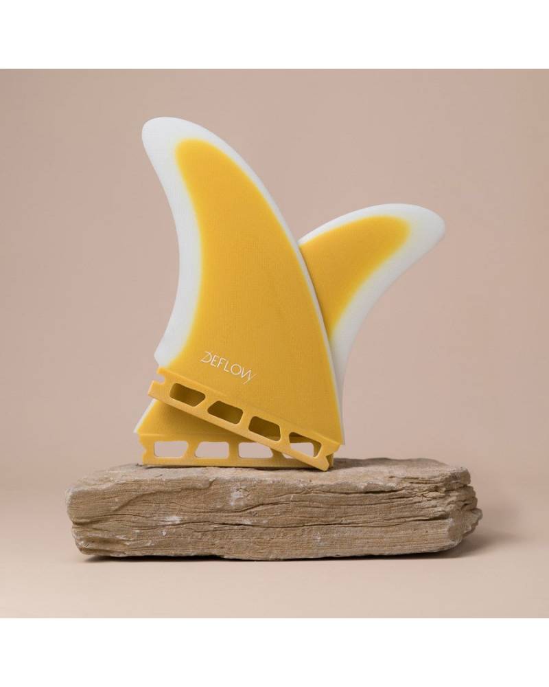 Bravosurf | DEFLOW TWIN FINS DUETTE - FUTURES | Mustard