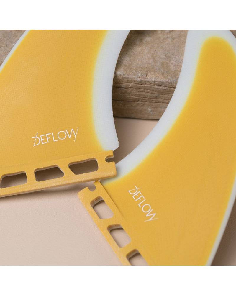 Bravosurf | DEFLOW TWIN FINS DUETTE - FUTURES | Mustard