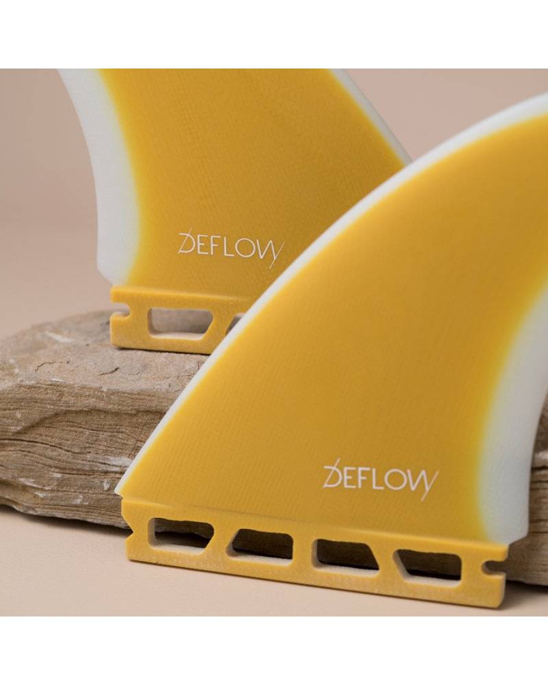 Bravosurf | DEFLOW TWIN FINS DUETTE - FUTURES | Mustard