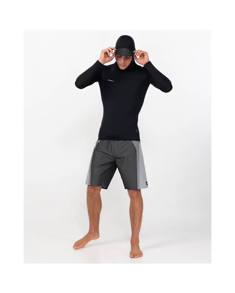 Hyperfreak Skins Long Sleeve Hooded Rashguard 