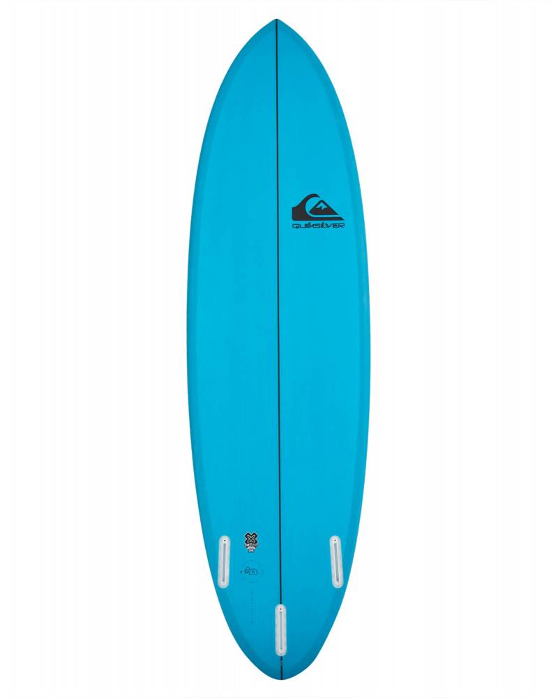 Quiksilver Discus Round Tail / Egg Surfboard - Blue Tint (Quiksilver) - 6' 4" x 20 3/4" x 2 7/8" x