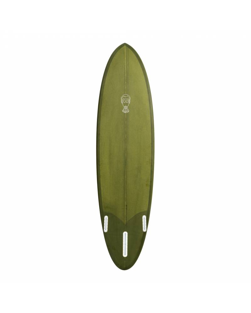Mark Phipps Surfboard One Bad Egg Tint - Khaki - 6'10"