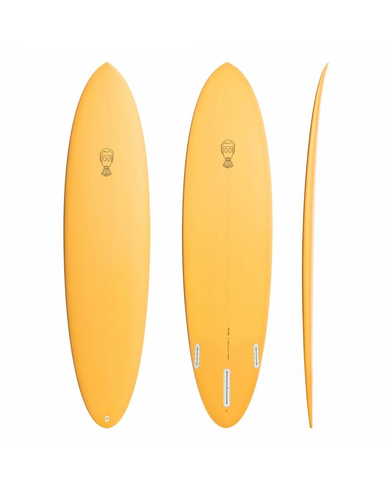 Mark Phipps Surfboard One Bad Egg Tint - Orange - 7'2"