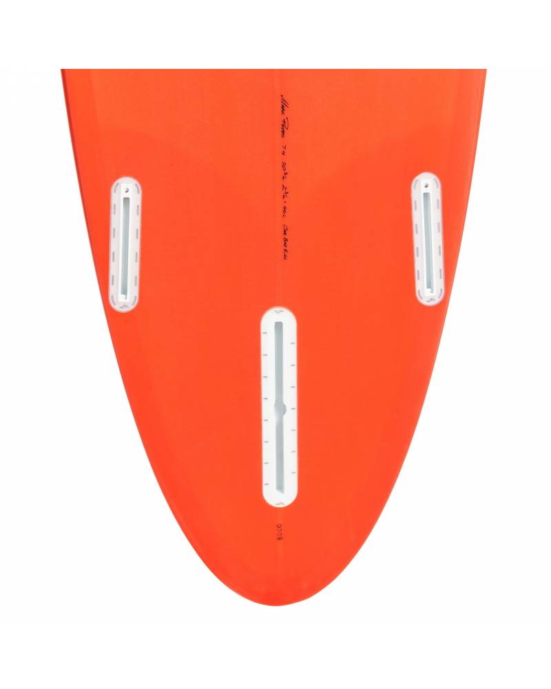 Mark Phipps Surfboard One Bad Egg Tint - Red - 7'4"