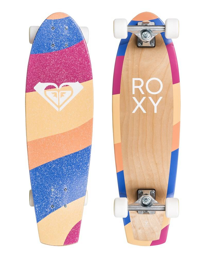Roxy Swirl Cruiser Skateboard | Multicolor