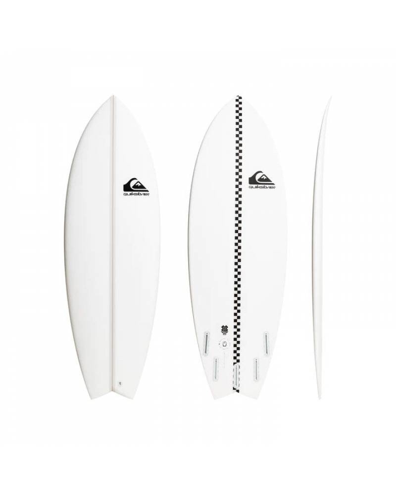 Quiksilver Tang Fish Surfboard (Quiksilver) - 5' 6" x 21 1/4" x 1 1/4" x 33L - Futures