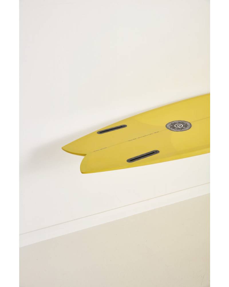 Twin Fish - Mustard (Elemnt) - 5' 10" x 21 " x 2 5/8" x 33.7L - FCS II