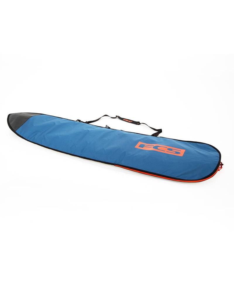 FCS Classic Fun Board Surfboard Bag - Steel Blue/White