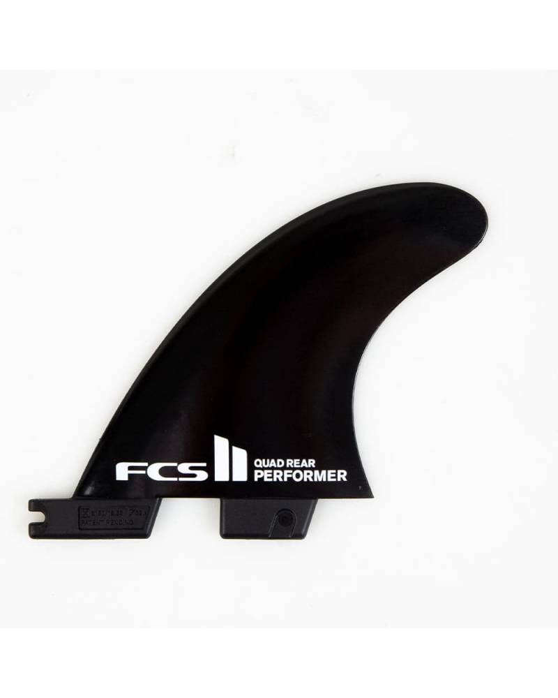 FCS II PERFORMER GLASS FLEX QUAD REAR BLACK - M