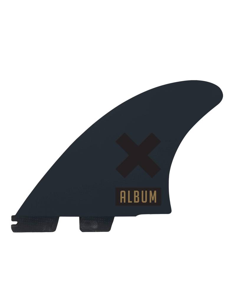 FCS II PG Album Keel Twin Fins - Black - S-M