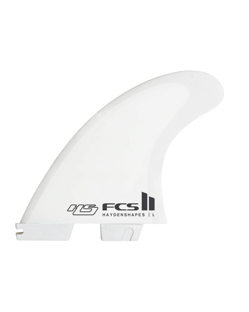 FCS II HS PC Tri Fins - White - M