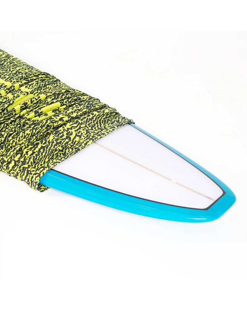 FCS Stretch Long Board Cover-Carbon