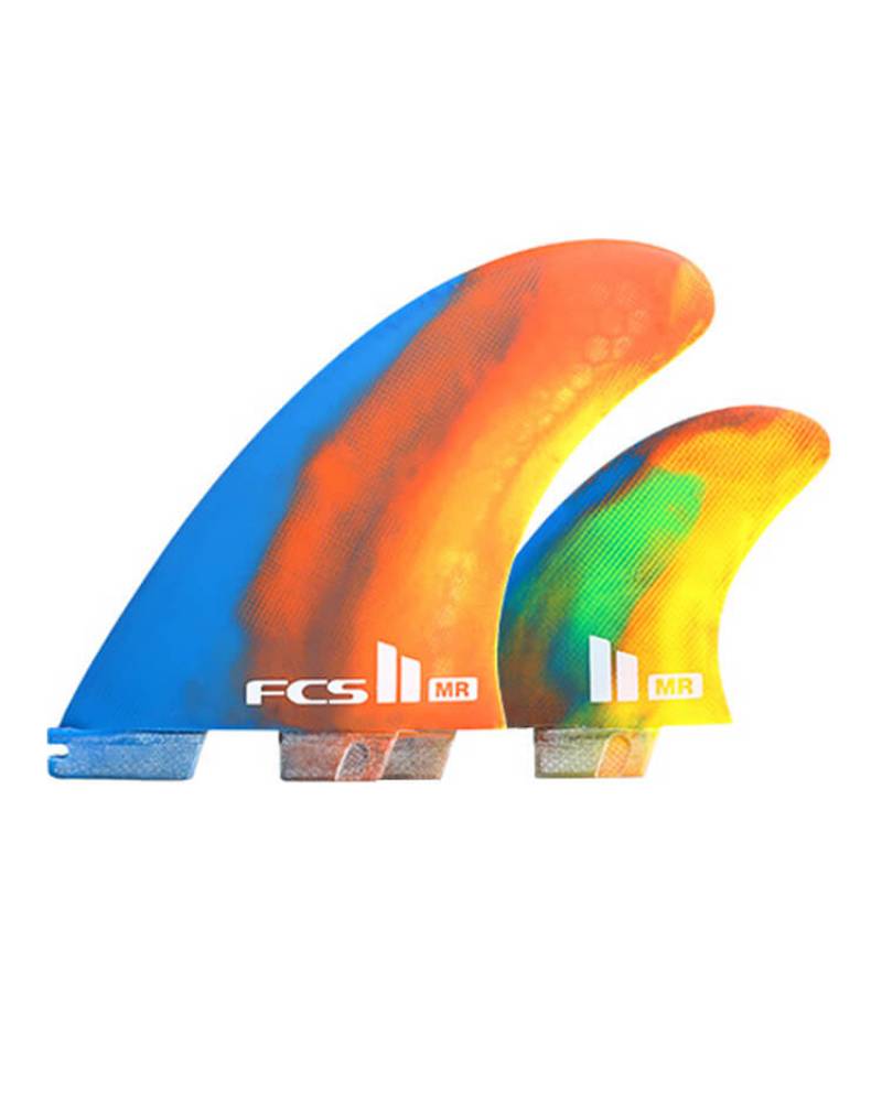 FCS II Mark Richards PC Twin + Stabiliser Fins - Swirl