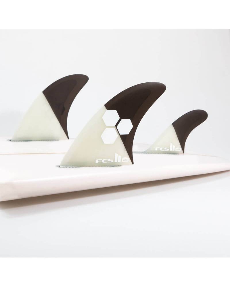 FCS II AM Twin+1 PC Grey/Charcoal Twin + Stabiliser Fins