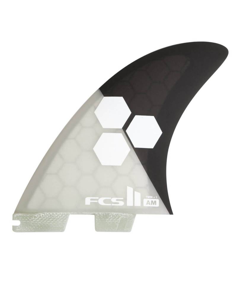 FCS II AM Twin+1 PC Grey/Charcoal Twin + Stabiliser Fins
