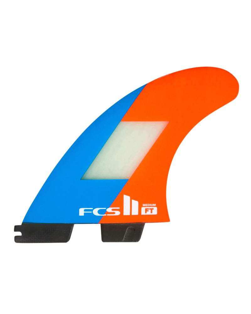 FCS II Filipe Toledo PC Tri Fins - Neon - M