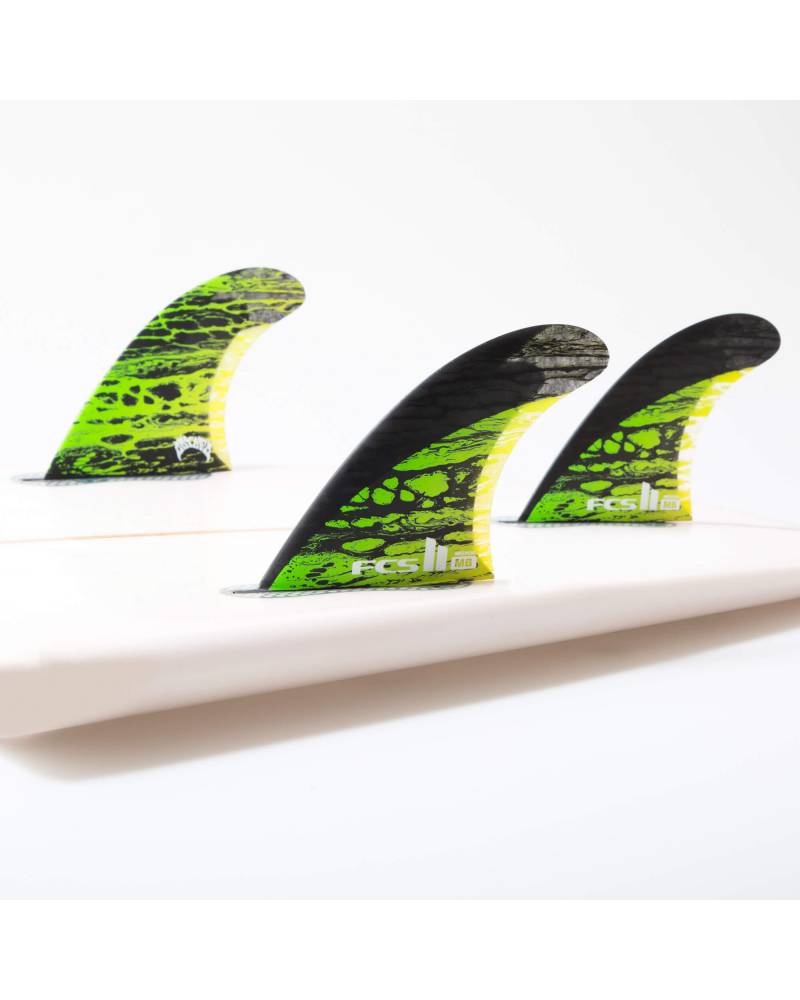 Surfboard Fin | FCS Matt Biolos PC Carbon Tri-Quad | Boardcave