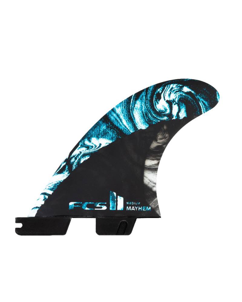 FCS II MB PC Carbon Blue 5-Fin - M 