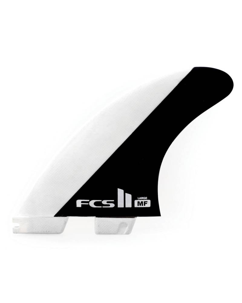 FCS II Mick Fanning PC Tri Fins Black/White