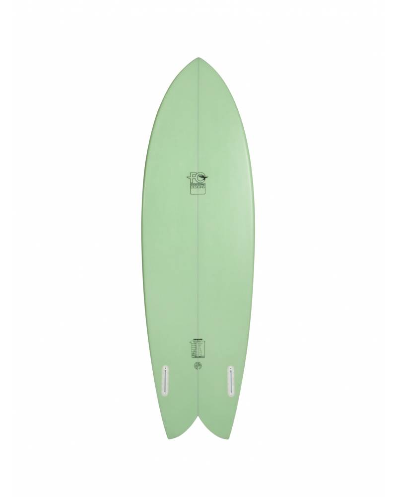 Fish - Clear Deck/Light Green Bottom