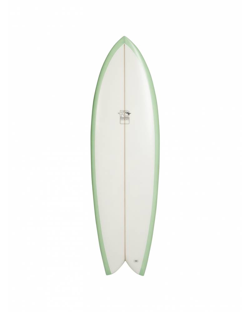 Fish - Clear Deck/Light Green Bottom
