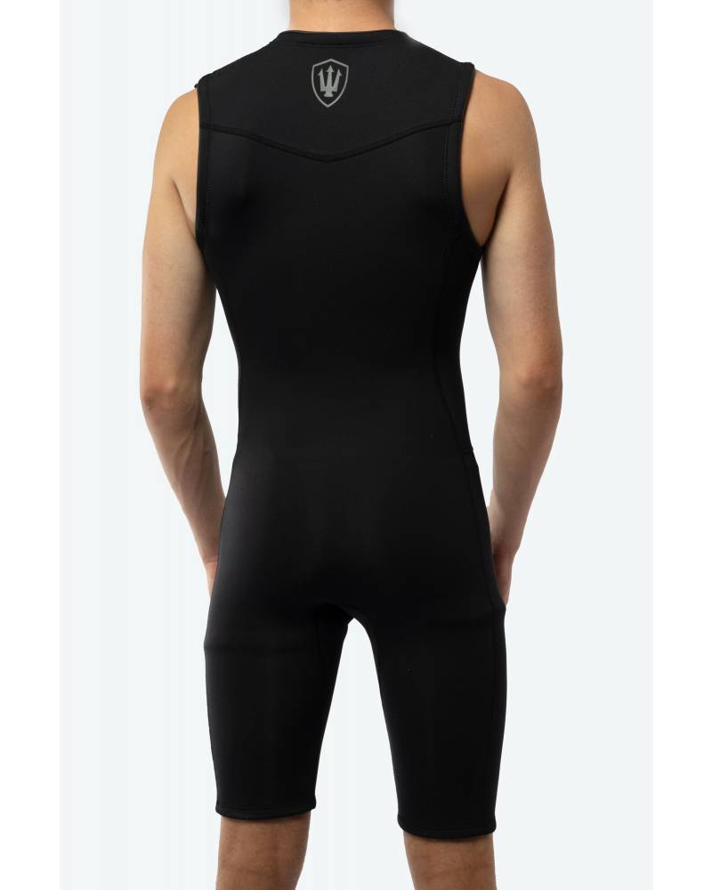 FK Surf Mens 1.5mm Shortjohn - Black