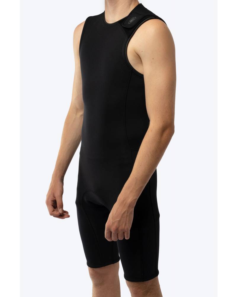 FK Surf Mens 1.5mm Shortjohn - Black