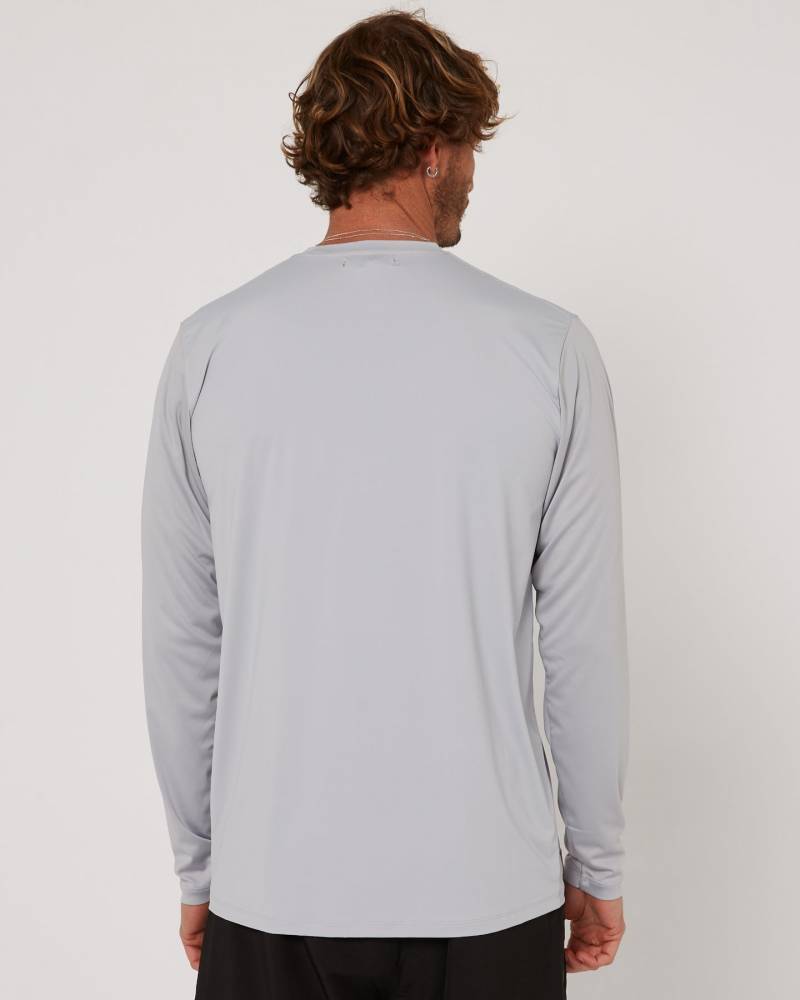Follow Hybrid Tee L/S - Light Grey