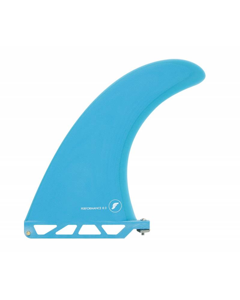 Futures Performance 8" Single Fin Teal Blue