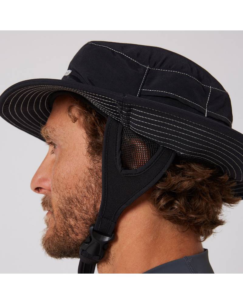 G-Land Soft Peak Surf Hat - Black