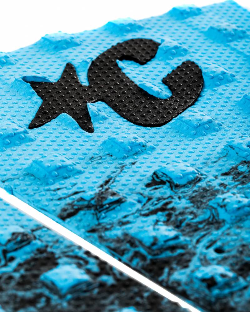 Grom Griffin Colapinto Lite Tail Pad - Cyan Fade Black Lime