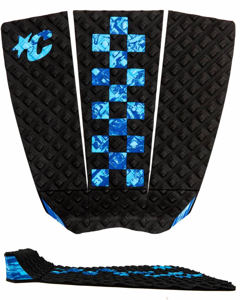Jack Freestone Lite Tail Pad - Black Cyan Royal Swirl Chex