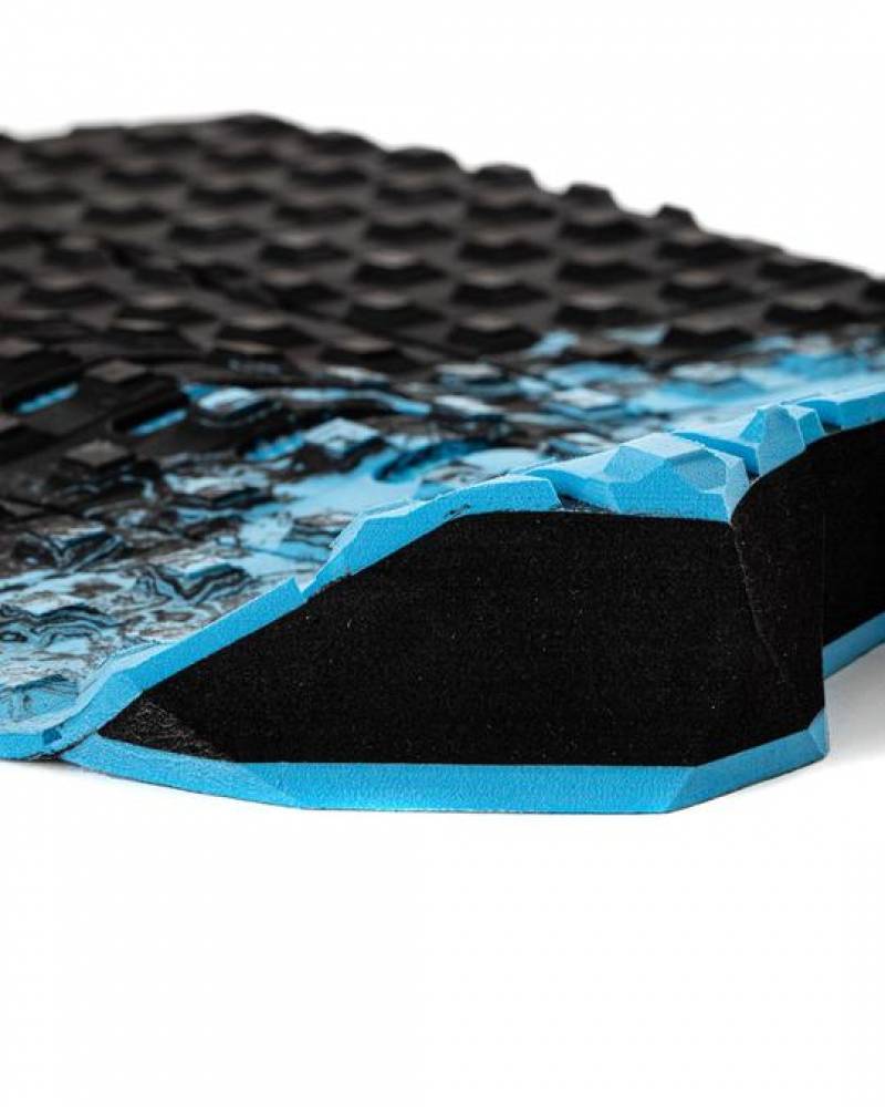 Mick Fanning Tail Pad - Black Fade Cyan