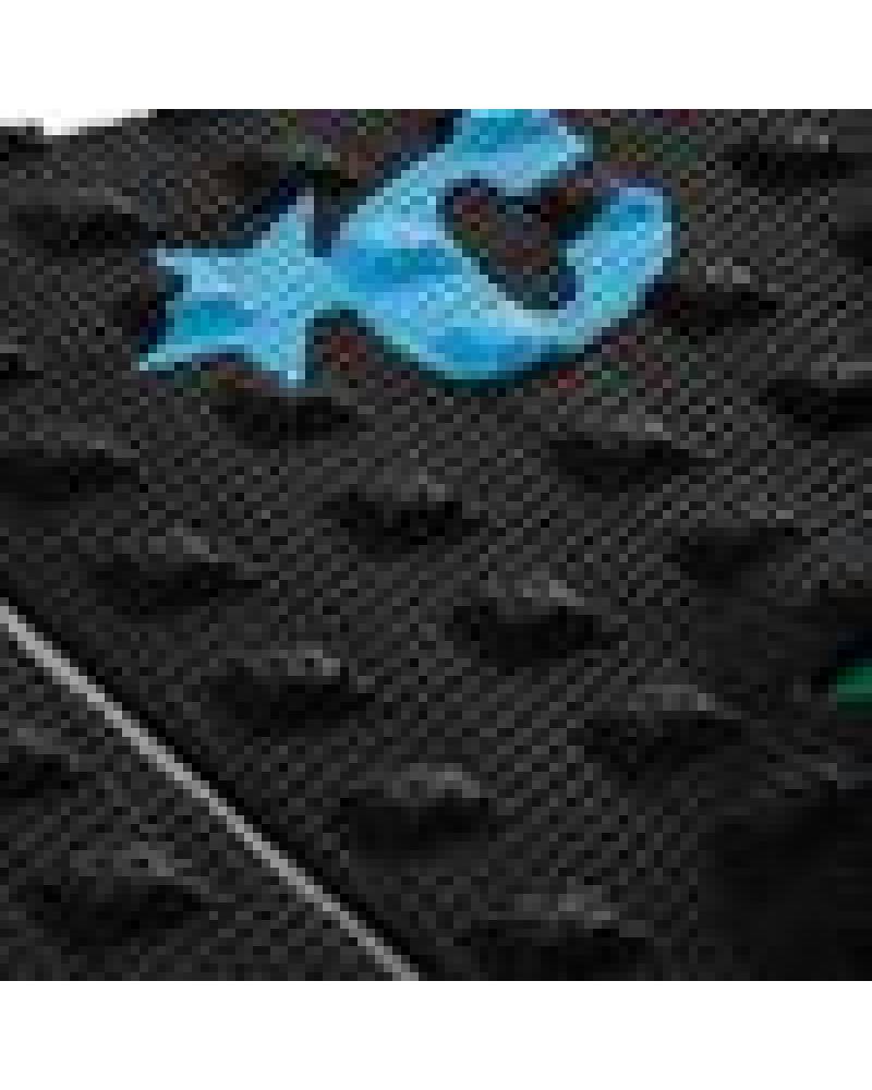 Mick Eugene Fanning Lite Tail Pad - Black / Cyan / Green
