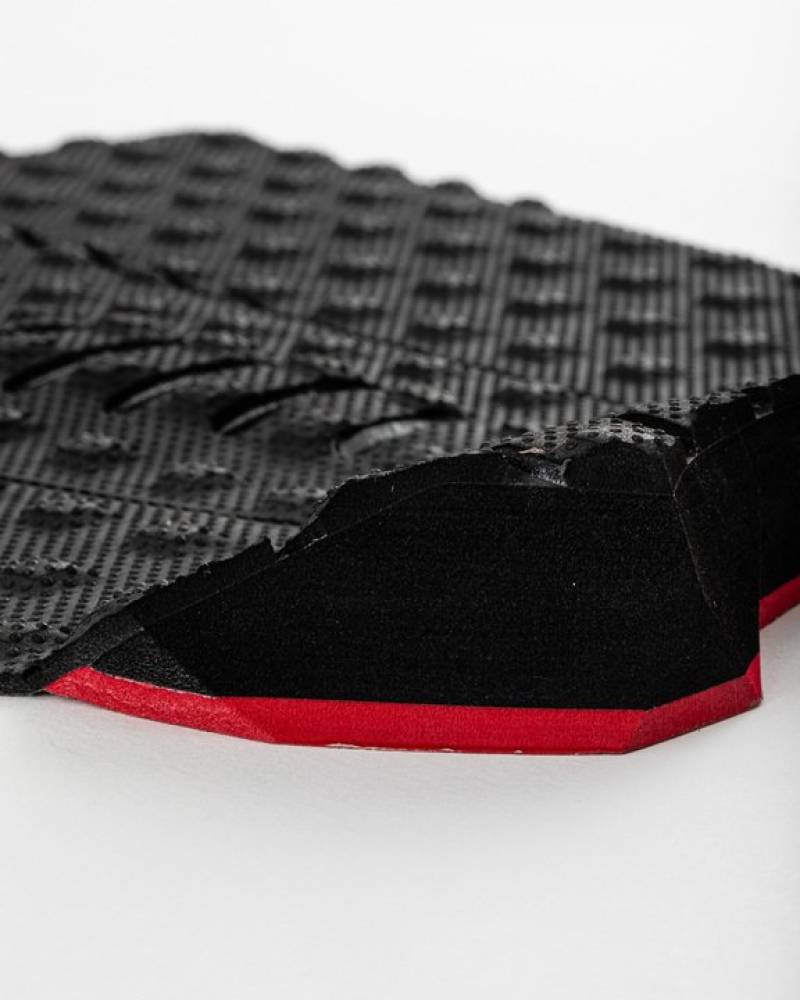Mick Fanning Lite Tail Pad - Black Red