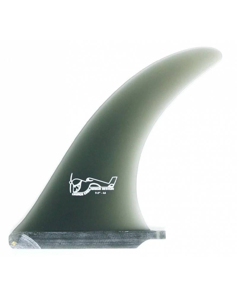 True Ames Greenough 4A 8" Single Fin - Smoke