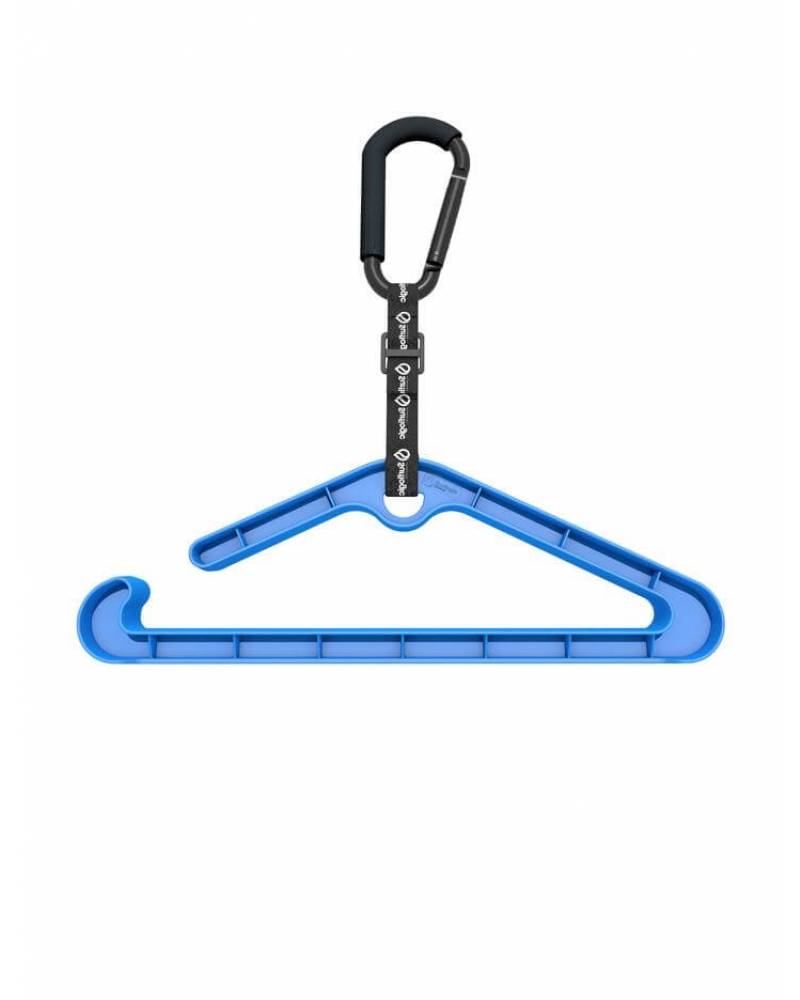 Surflogic Wetsuit Hanger blue with carabiner