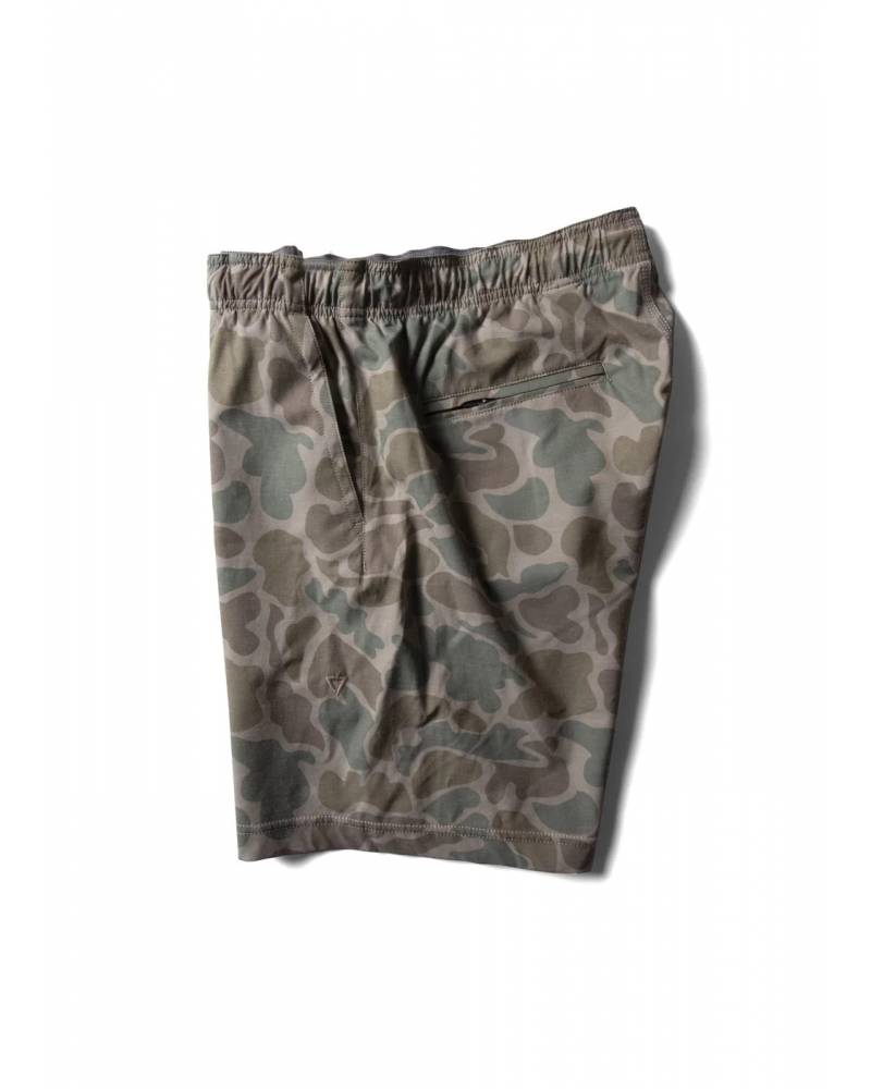 Hemp No See Ums Eco 18" Elastic Walkshort - Camo