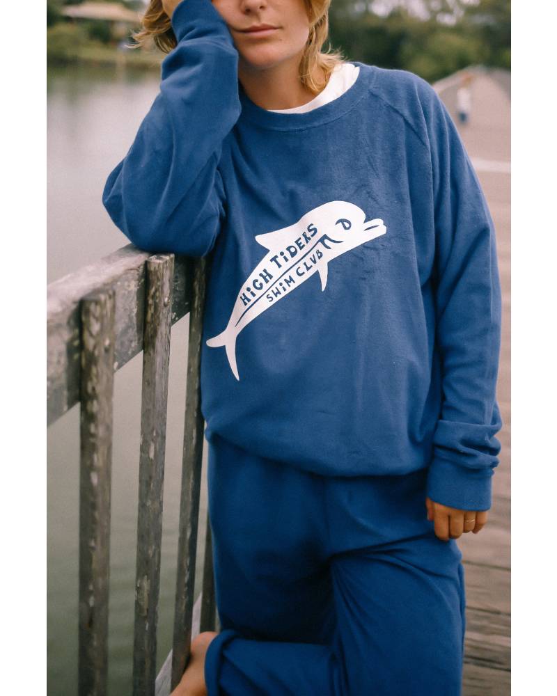 Sweater on bridge close-up